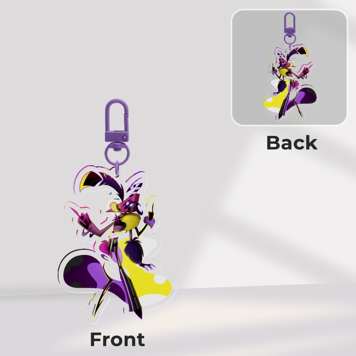 Zooble 💛🤍💜🖤 NON-BINARY Circus of Hell PRIDE