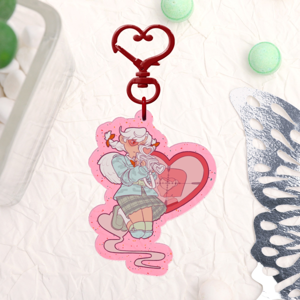 Ena 𑣲 Love Bullet 𑣲 Acrylic Keychains