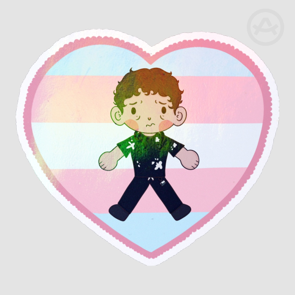 Dennis Whitaker pride Die Cut Sticker