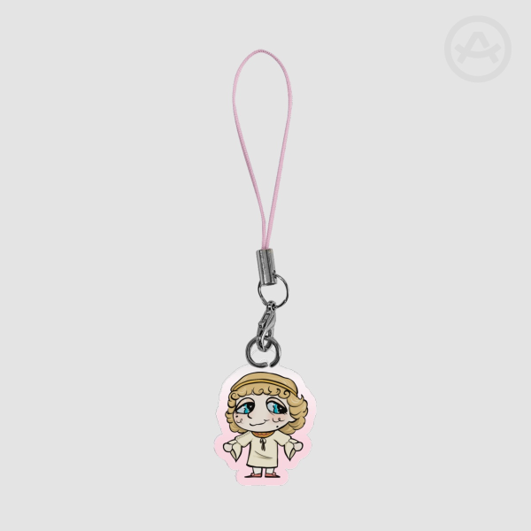 Prince Herbert Spamalot Clear Acrylic Phone Charm