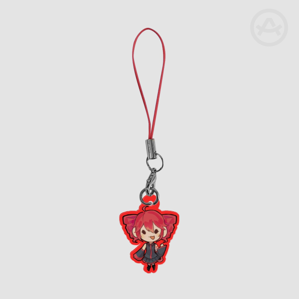 Kasane Teto Phone Charm - Colored Edge Acrylic Keychain