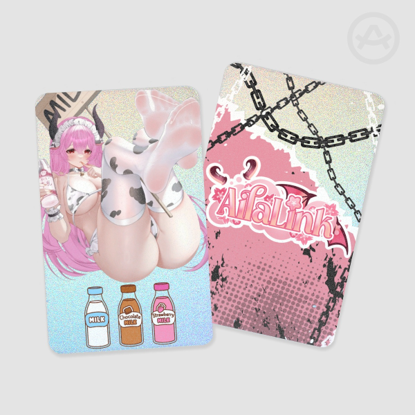 Aila Milk Holographic Photocards