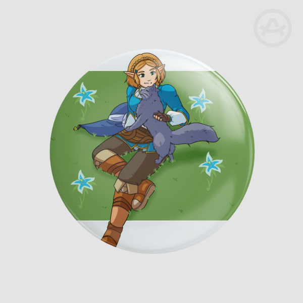 Zelda - Round Badges (Button Pins)