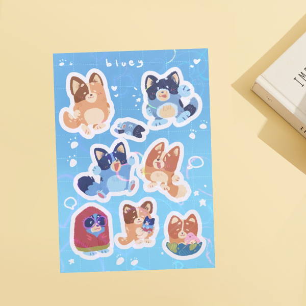 Bluey Sticker Sheet