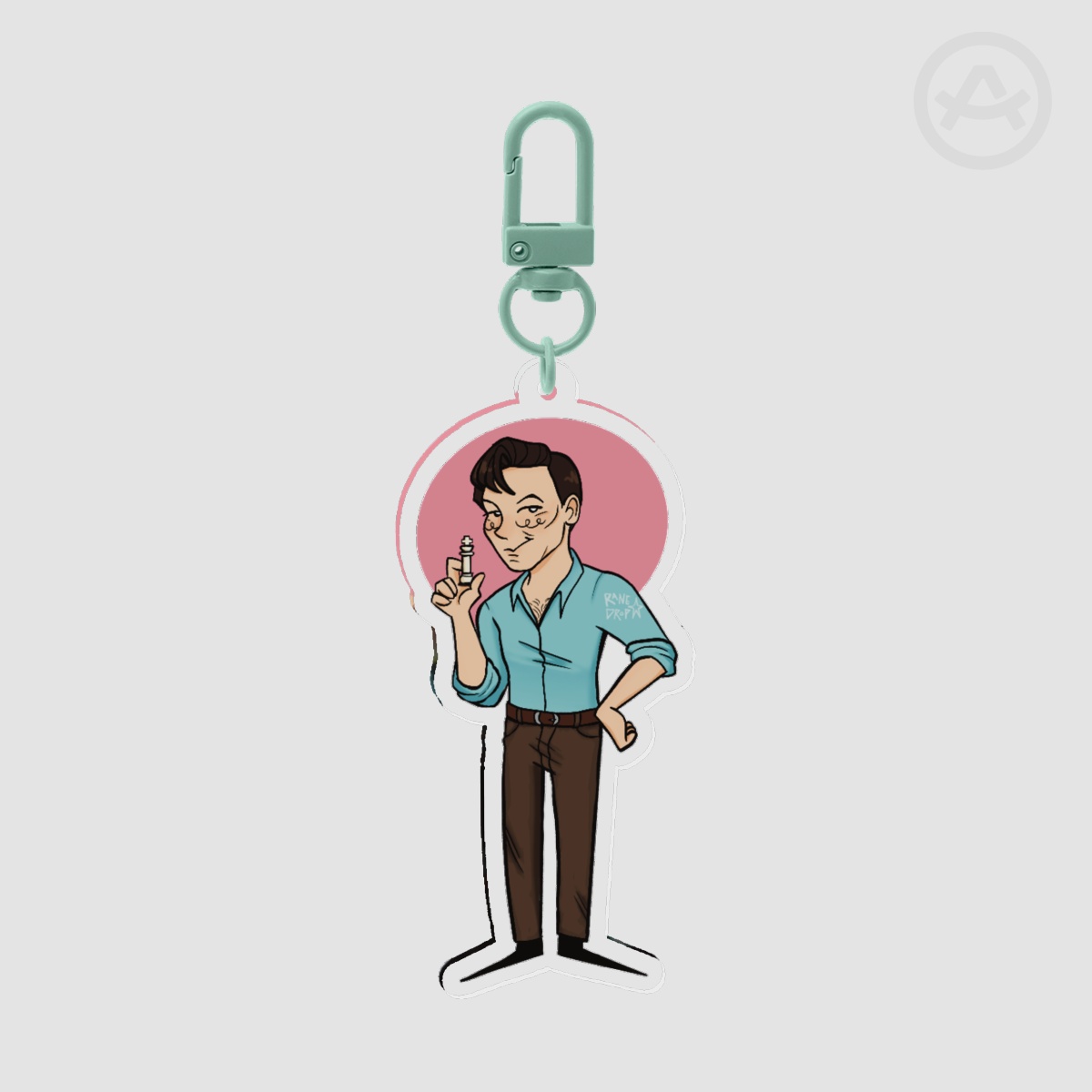 Whizzer Falsettos Clear Acrylic Keychain