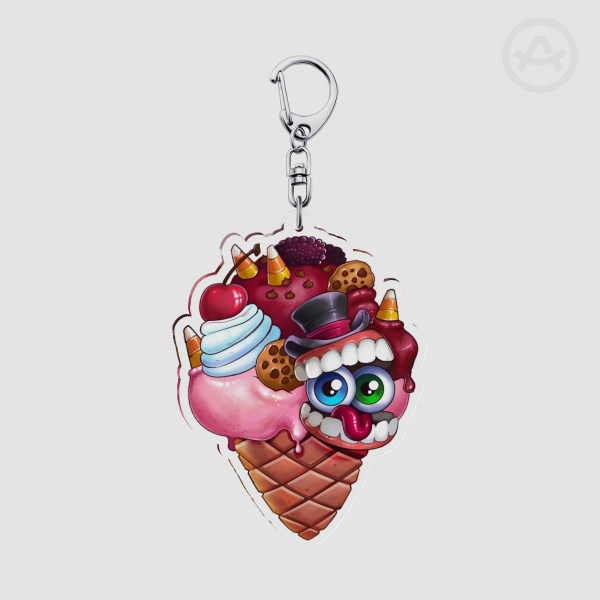 Icecream Keychain - Caine