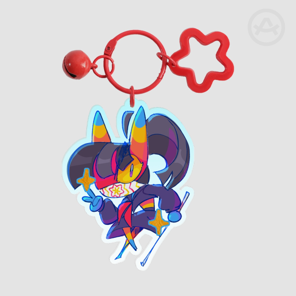 Piñata-Chan [OC] - Colored Edge Acrylic Keychains