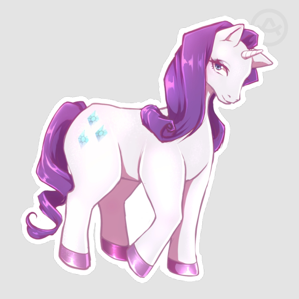 Rarity Matte Sticker