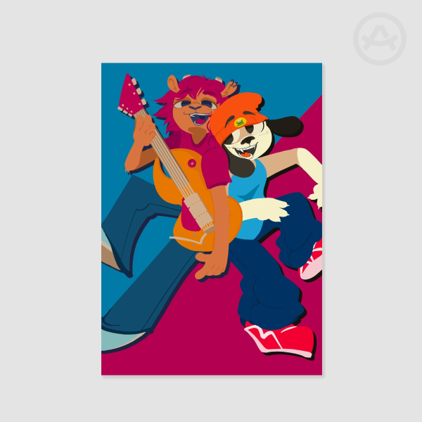 Parappa & Lammy Poster