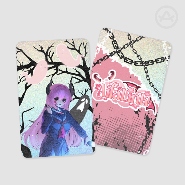 Aila Ghost Hunt Holographic Photocards