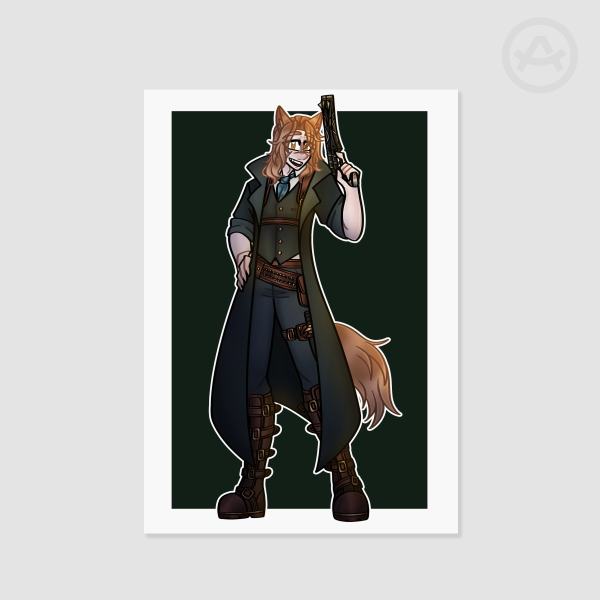 Theseus | Print | Crimson Days