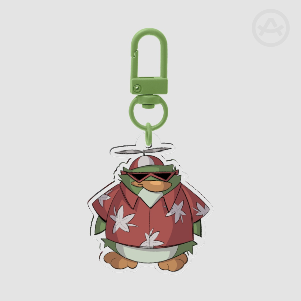 Rookie Chudling Clear Acrylic Keychain