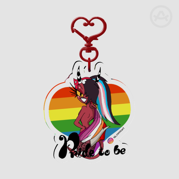 "Pride to be" Acrylic Keychains