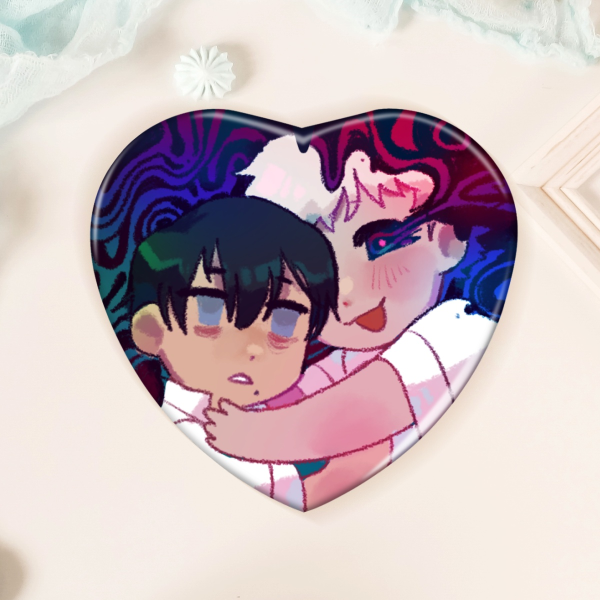 The Summer Hikaru Died Heart Pin