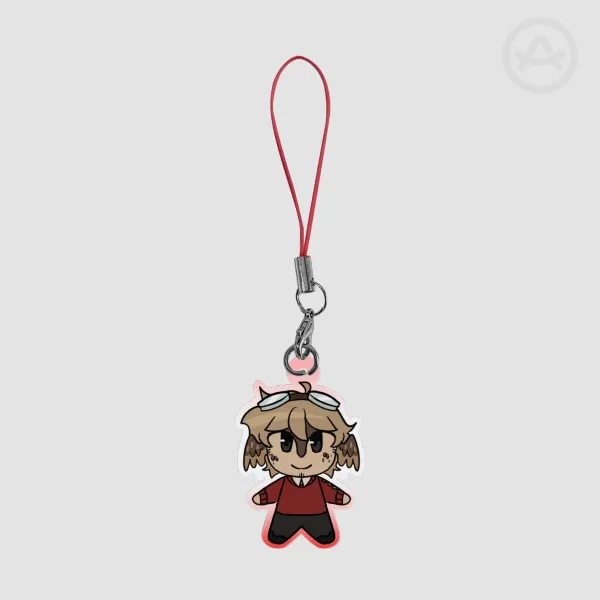 Grian chibi phonecharm keychain