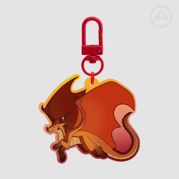 Queen Scarlet Keychain