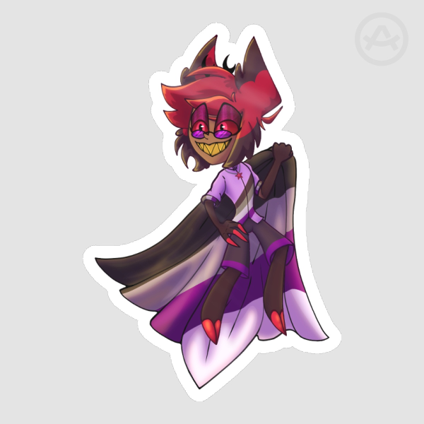 Alastor Pride Sticker (wave 1)