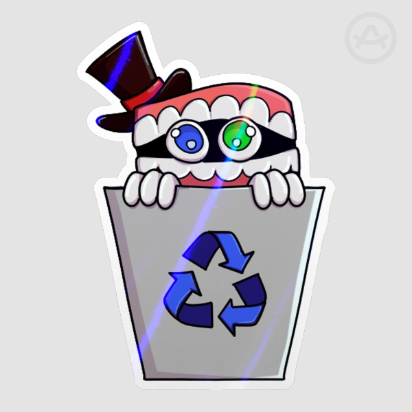Caine Die Cut Sticker