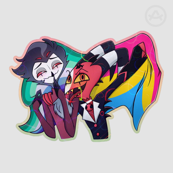 Stolitz Holographic Heart Pride Die Cut Sticker