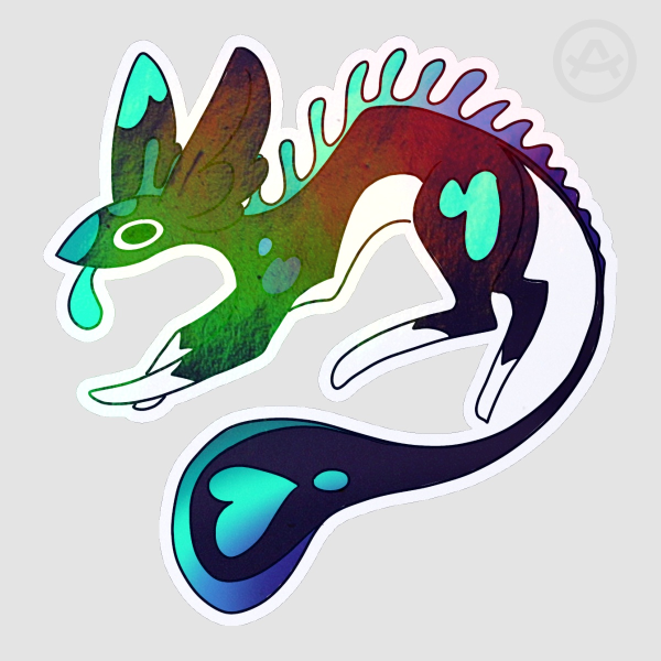 Gay Pride Fizzle Sticker