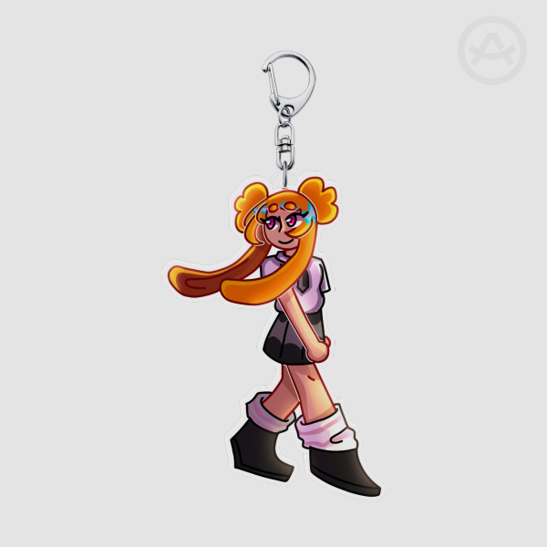 [OC] Nene Mace // Clear Acrylic Keychains