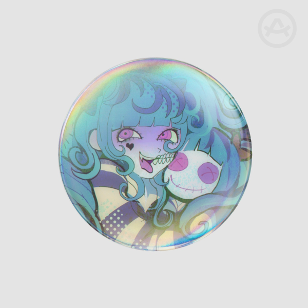 Darumi Amemiya Round Badge (Button Pins)