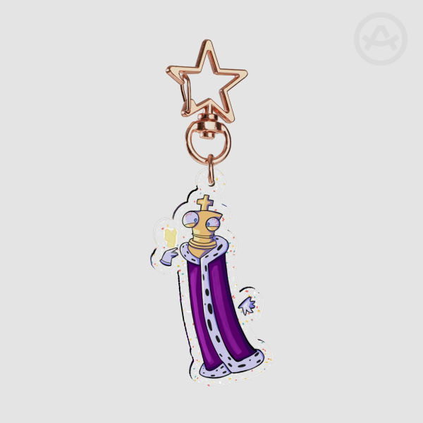 Kinger Glitter Keychain