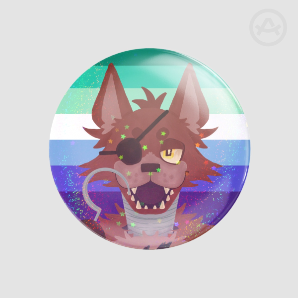 Foxy MLM Pride Badge