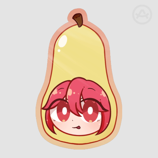 Teto pear sticker