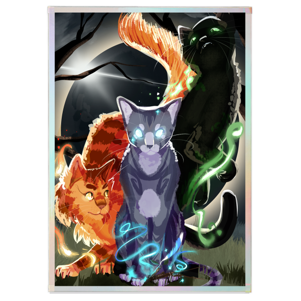 Warriors Cats Power of Three Art Board