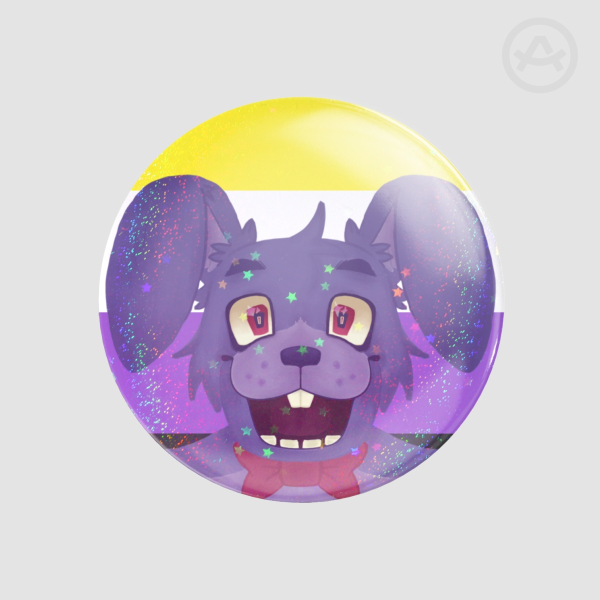 Bonnie Non-binary Pride Badge