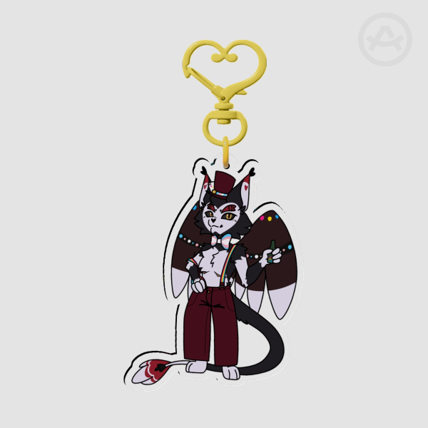 Husk Pride Acrylic Keychain