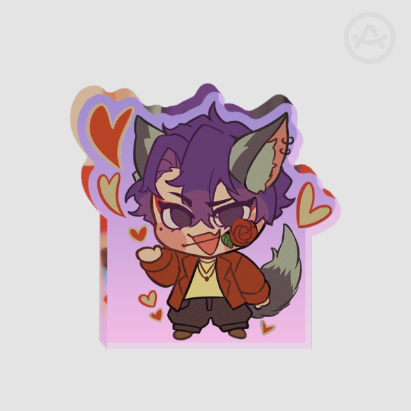 [OC] Ryusei Thick Acrylic Stand No Base - 0.23"(60mm), 0.39"(10mm)