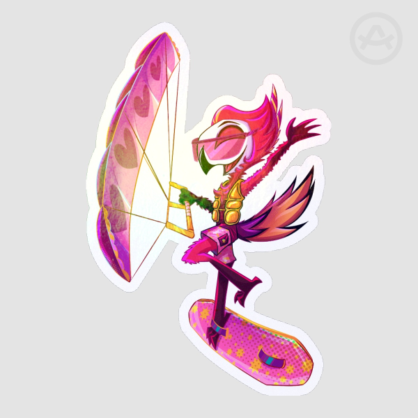 Vassago Summer Edition 3"/7.5cm Stickers