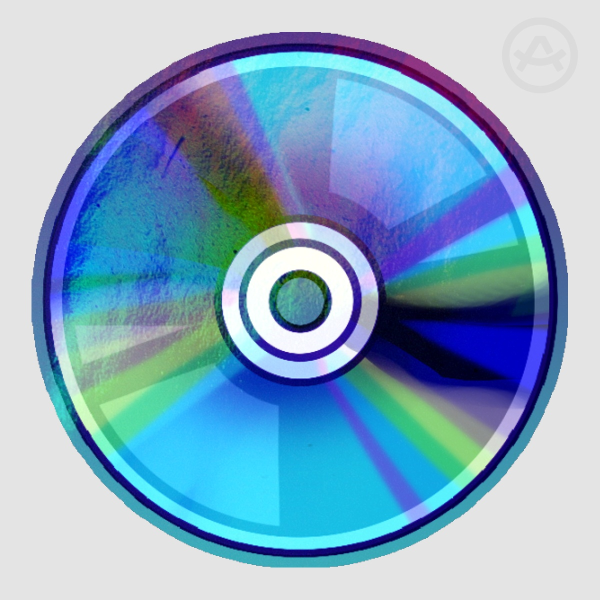 CD Holographic Sticker