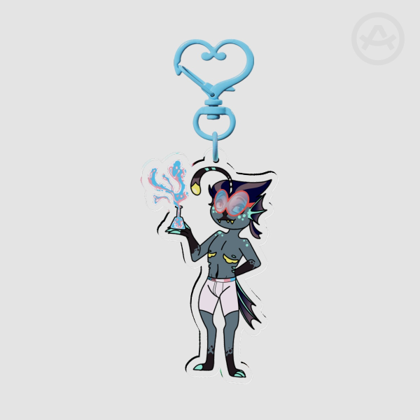 Baxter Pride Acrylic Keychain