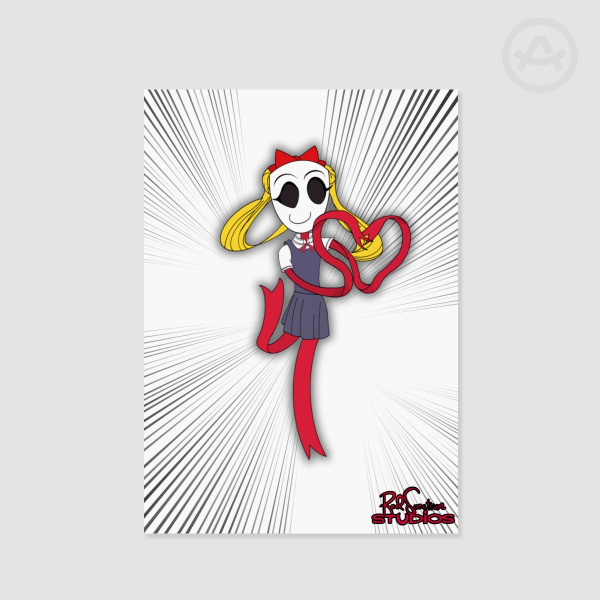 Gangle Anime Girl Print