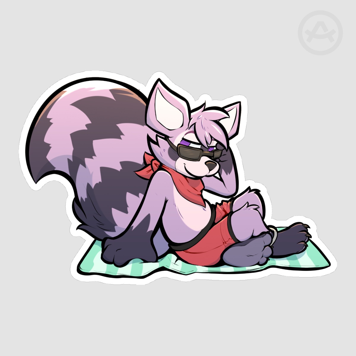 Summer Series - Rambley Die Cut Sticker!
