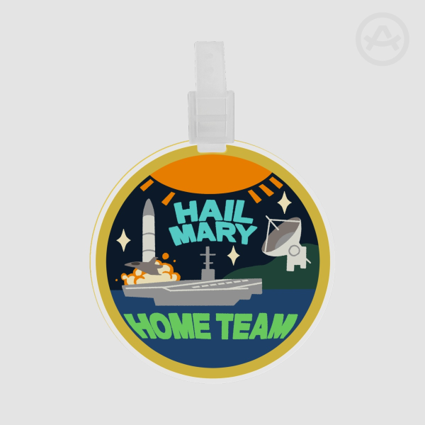 Hail Mary Home Team Luggage Tag