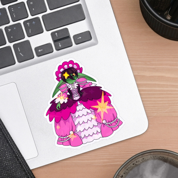 Ballgown Gretchin - Holo Sticker