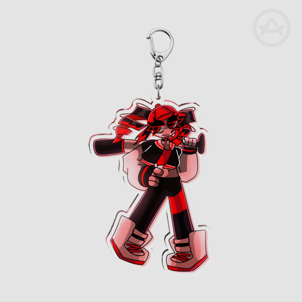 Kasane Teto From Yararara // Clear Acrylic Keychains