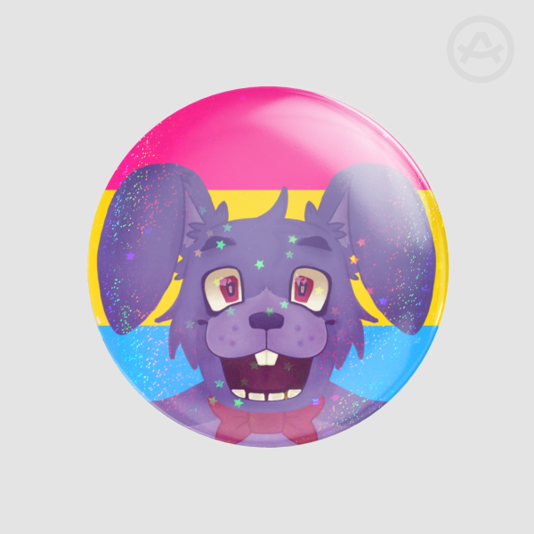Bonnie Pansexual Pride Badge