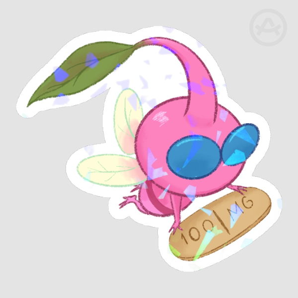 Winged Pikmin Sticker