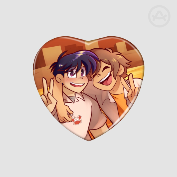 NakaHiro Heart Badge