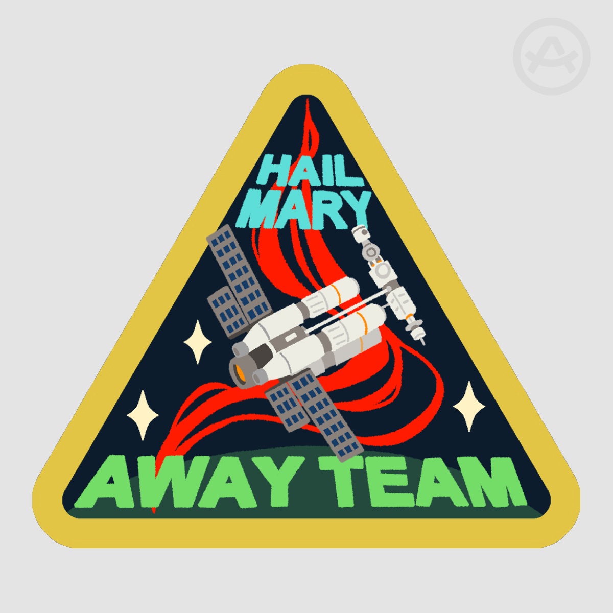 Hail Mary Away Team Sticker