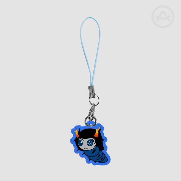 Vriska Serket grub glittery phone charm
