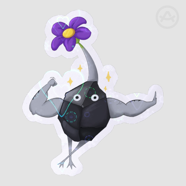 Rock Pikmin Sticker