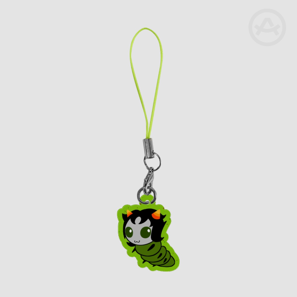 Nepeta Leijon grub glittery phone charm