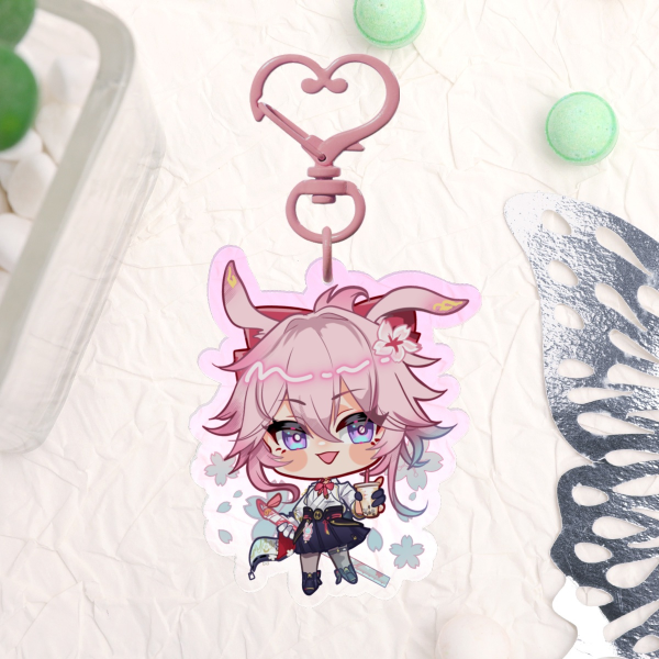 Evanescia Acrylic Keychain