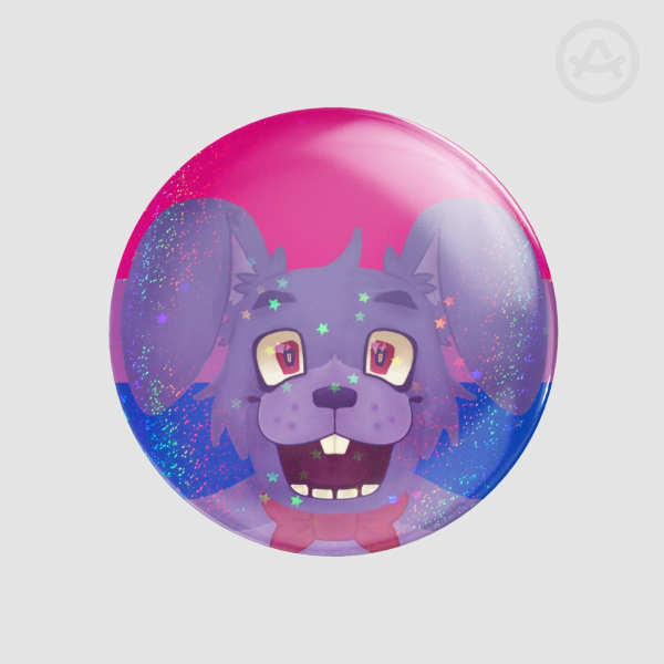 Bonnie Bisexual Pride Badge